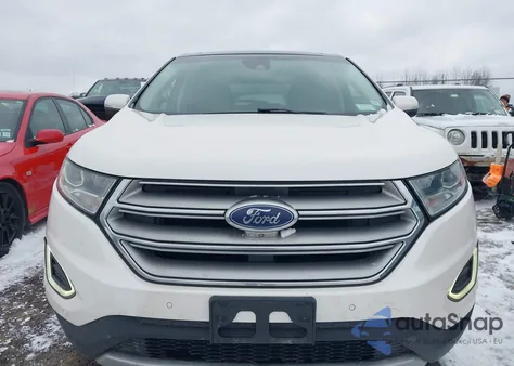 2015 Ford Edge Titanium z USA, uszkodzony, nr VIN 2FMPK4K96FBB31819